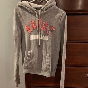 Abercrombie & Fitch, size M, gray